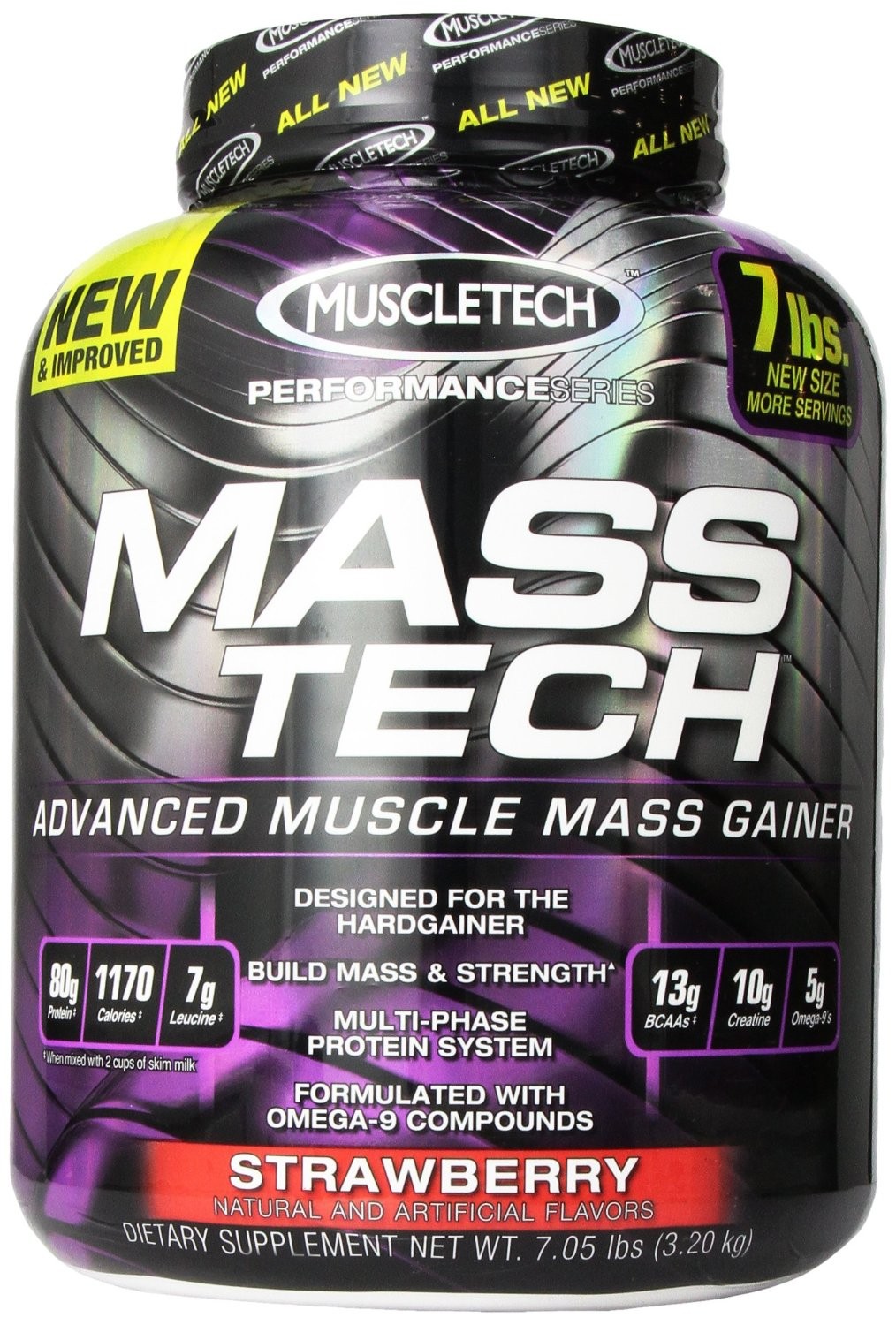 Compare & Buy Muscletech Mass-Tech Performance Series-strawberry-7lb Online  In India At Best Price